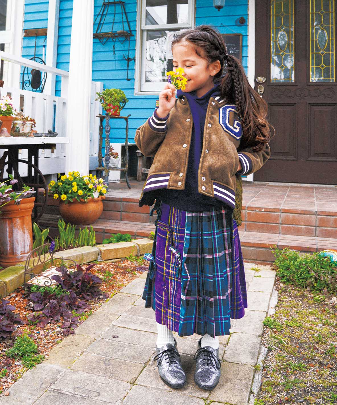 GO TO HOLLYWOOD スカラップキルトスタジアムジャケット140