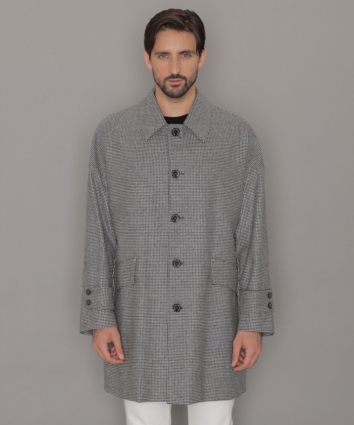MACKINTOSH】【HUMBIE/ハンビー】ウール千鳥ショートステン MACKINTOSH】【HUMBIE/ハンビー】ウール千鳥ショートステン