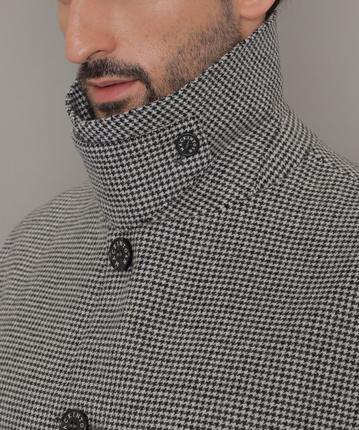 MACKINTOSH】【HUMBIE/ハンビー】ウール千鳥ショートステン MACKINTOSH】【HUMBIE/ハンビー】ウール千鳥ショートステン