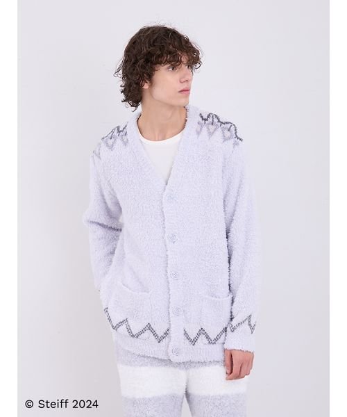 Steiff】【HOMME】フェアアイル柄カーディガン(506981543)｜HANKYU 