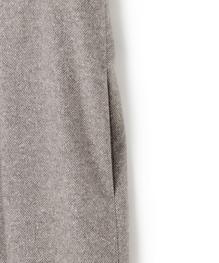 シルクネップヘリンボーン オールインワン ワンピース(506982744