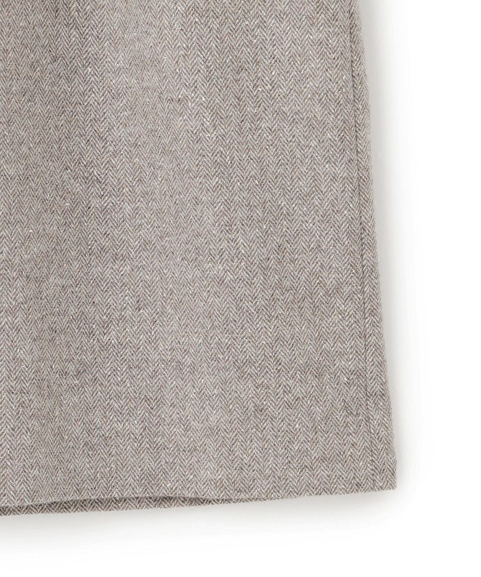 シルクネップヘリンボーン オールインワン ワンピース(506982744