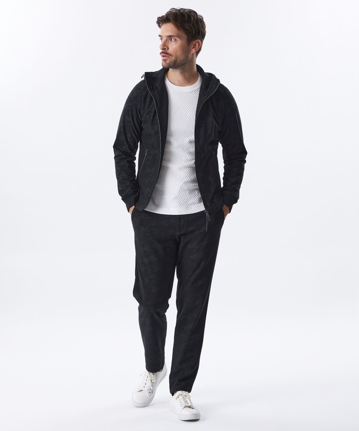 カモフラエンボストリコットパーカ(506919296)｜HANKYU MEN'S / 阪急メンズ