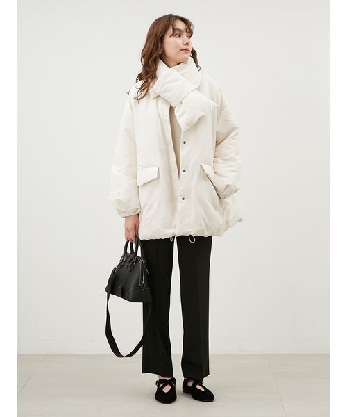 WEB限定カラー】ステンカラーフレンチダウンAラインコート(506988262  