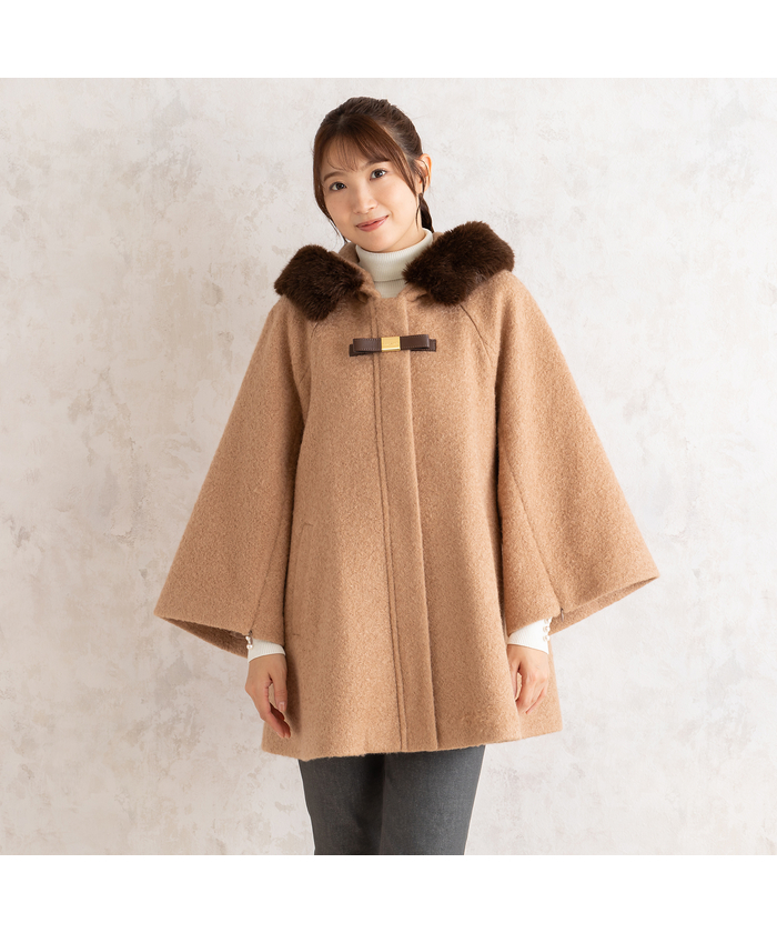 ローズティアラ RoseTiara 2WAYポンチョコート(507008445)｜阪急百貨店