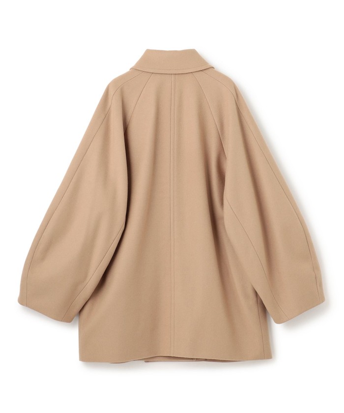 【新品・タグ付】BEIGEミドル丈 スタンドカラー ウールコート GABELLE / ミドル丈スタンドカラーウールコート / BEIGE