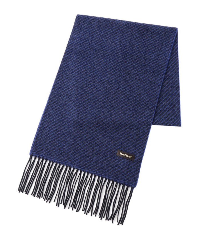 ウールカシミヤ カルゼマフラー(506919209)｜HANKYU MEN'S / 阪急メンズ