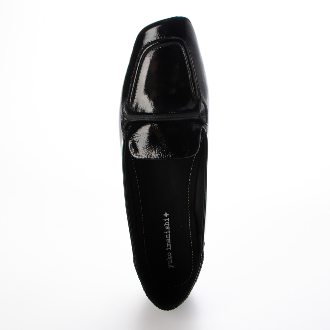 【新品】ユウコイマニシ　パンプス　ブラック パンプス yuko imanishi + ユウコイマニシプラス フラット