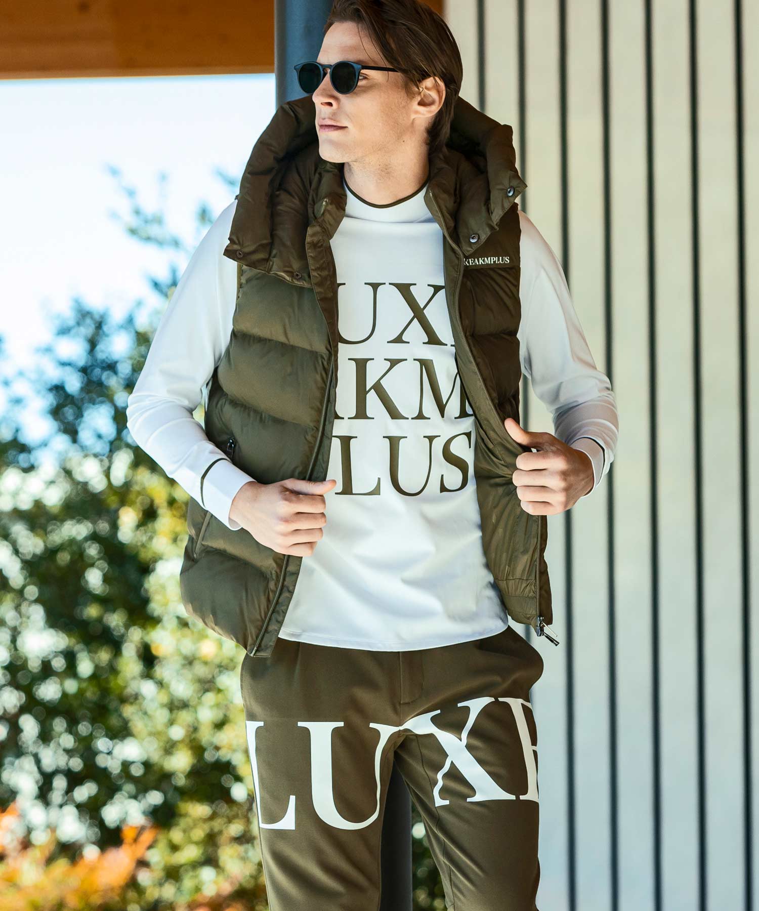 リュクスエイケイエムプラス LUXE AKM PLUS ゴルフ ビックロゴモック