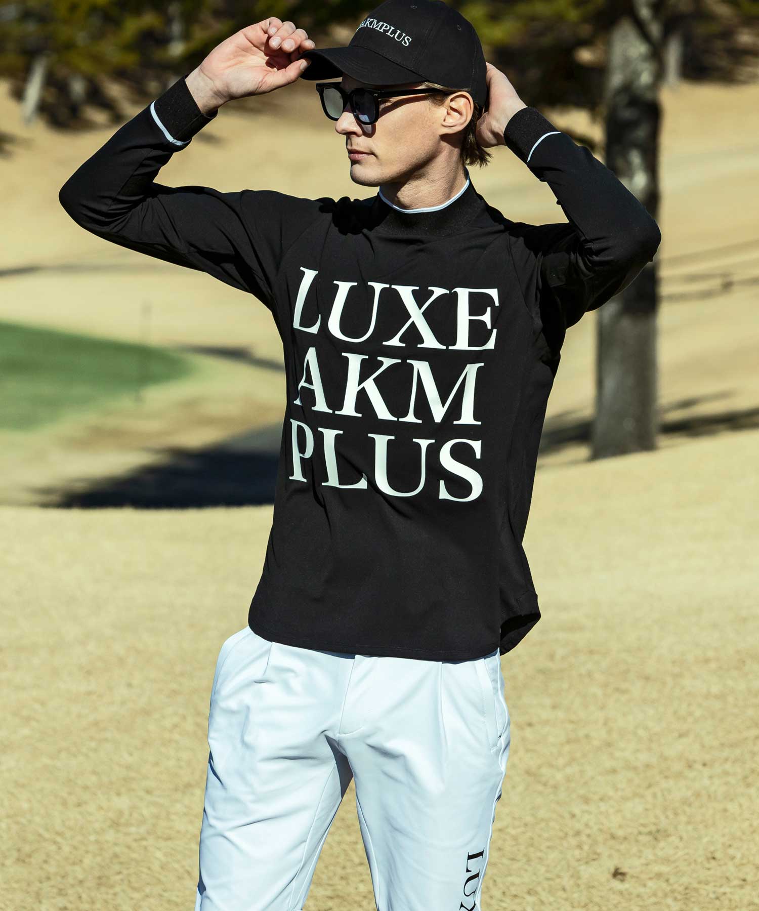 リュクスエイケイエムプラス LUXE AKM PLUS ゴルフ ビックロゴモック