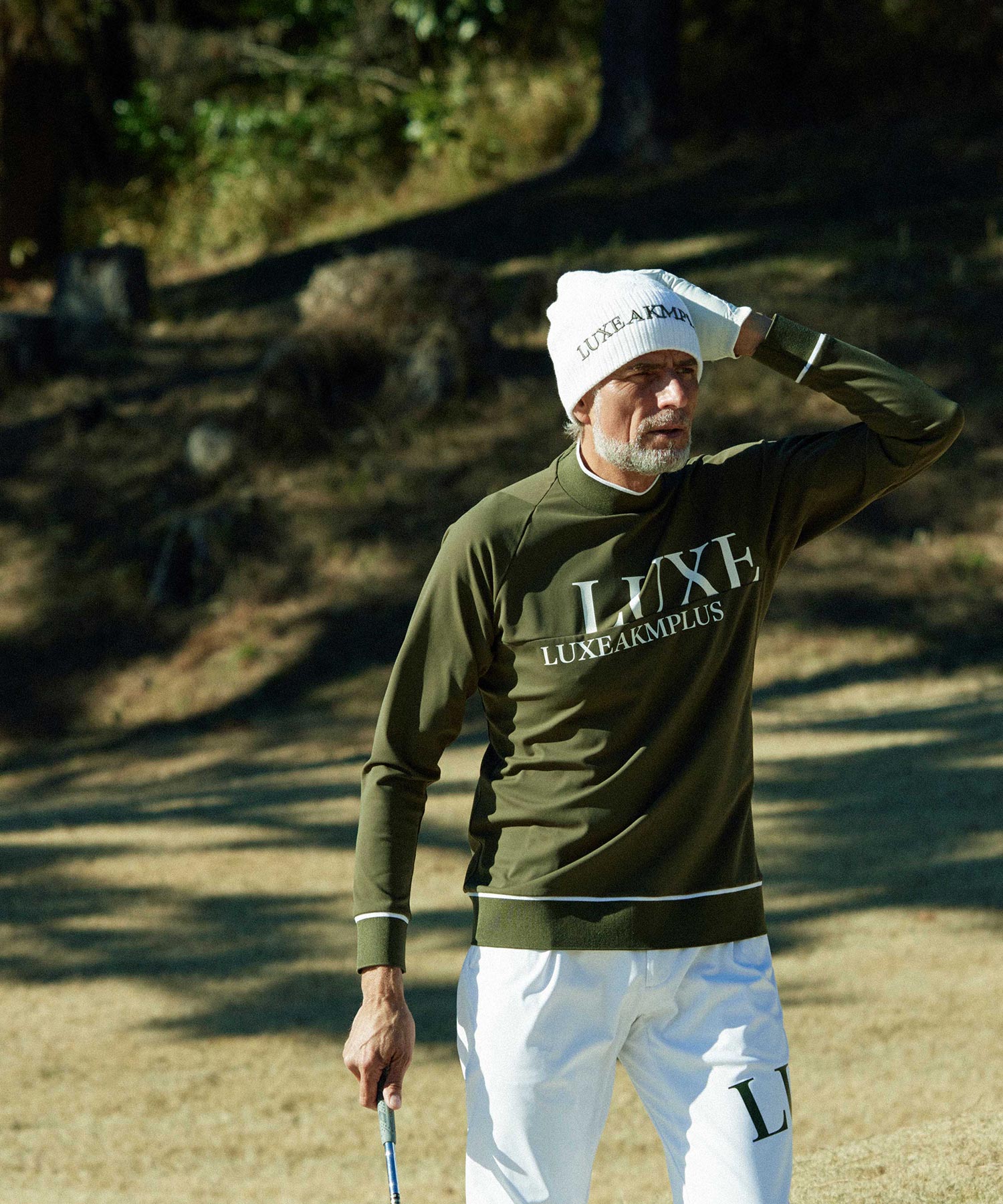 リュクスエイケイエムプラス LUXE AKM PLUS ゴルフ ベーシックロゴニ