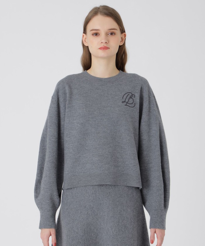 ブルーレーベルクレストブリッジ 24AW ボイルドウールニットセット グレー ボイルドウールニットセット(506941900)｜阪急百貨店公式通販