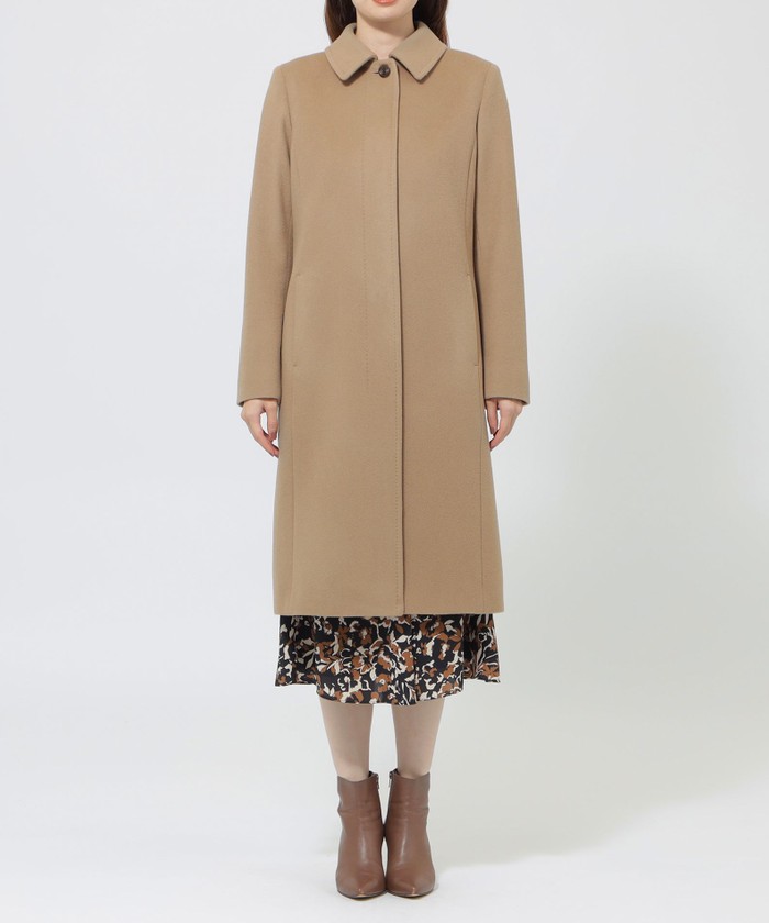 WEB・一部店舗限定】ウールビーバー ステンカラーコート(507011618