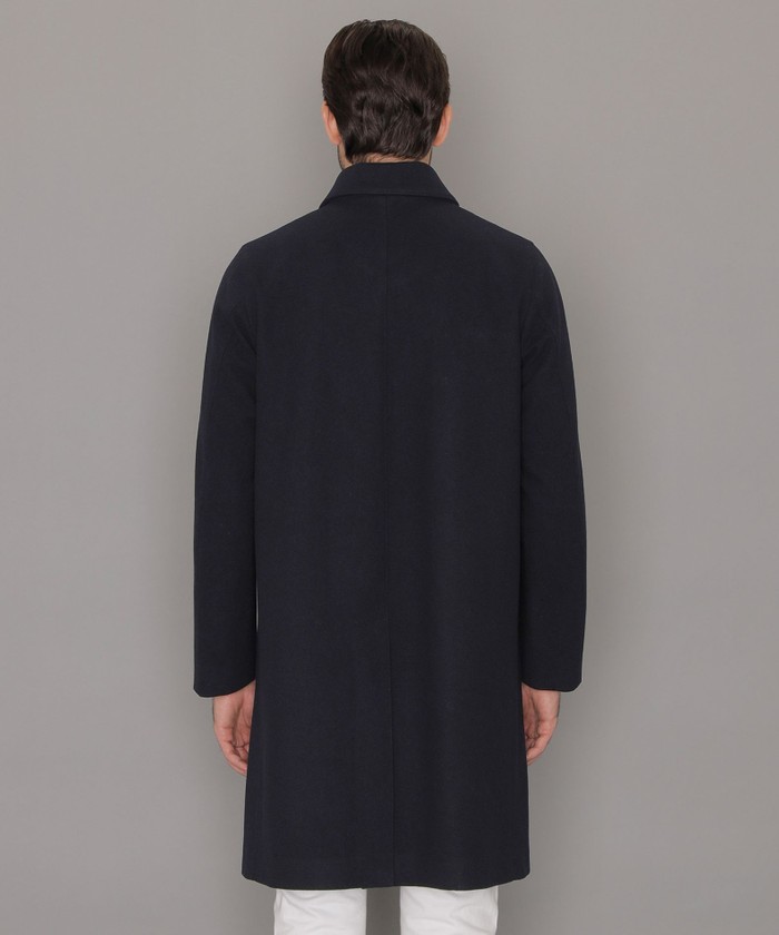 WEB・一部店舗限定】【DUNFORD】ウールメルトンステンカラーコート