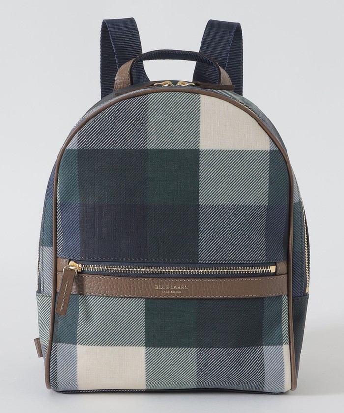 クレストブリッジチェックPVCバックパック(506838939)|阪急 クレストブリッジチェックPVCバックパック(506838939)|阪急