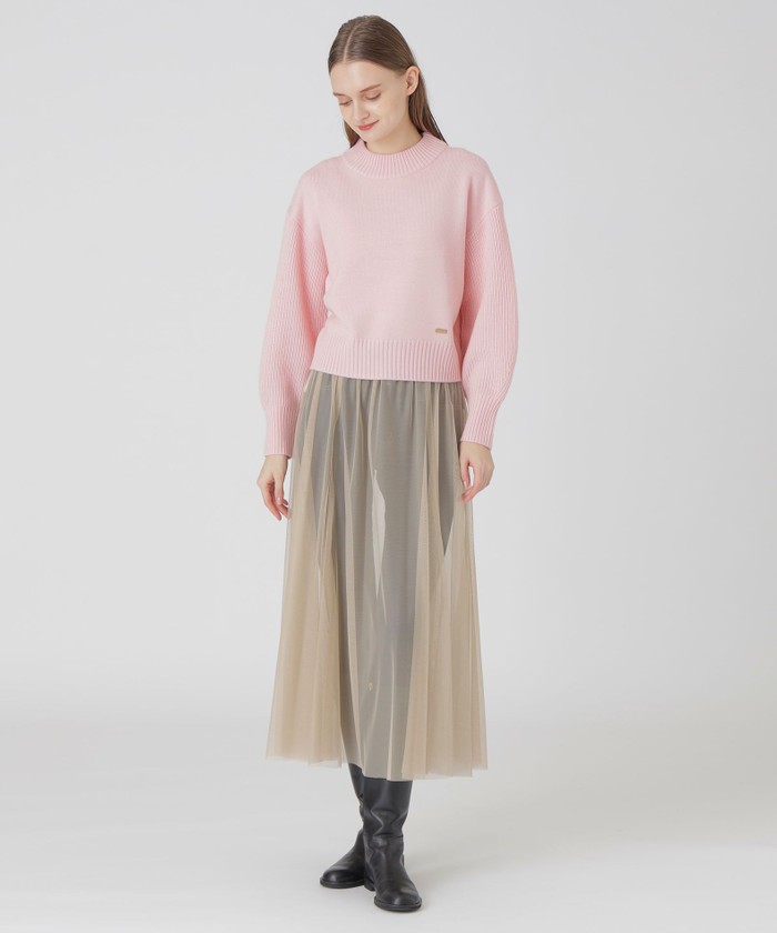 BLUE LABEL CRESTBRIDGE チェック 5WAYチュールスカート 【公式通販】