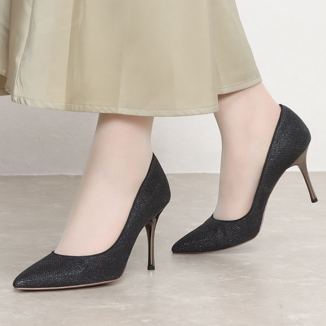 jihyang グリッターパンプス jihyang グリッターパンプス Pumps – JIHYANG