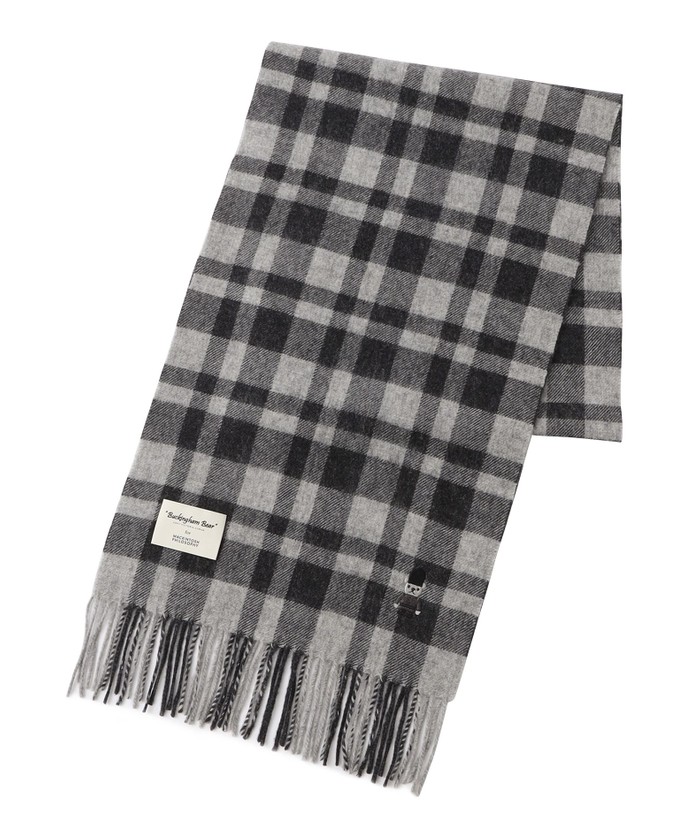 予約販売】バッキンガムベア ウォッシャブルウールカシミヤ チェック