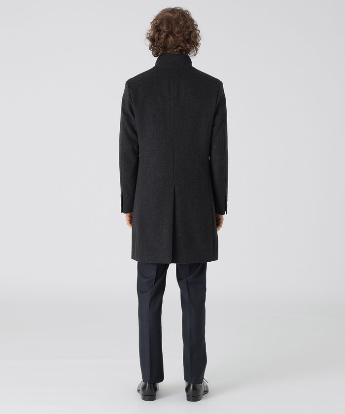 カルゼビーバースタンドカラーコート(507038404)｜HANKYU MEN'S / 阪急