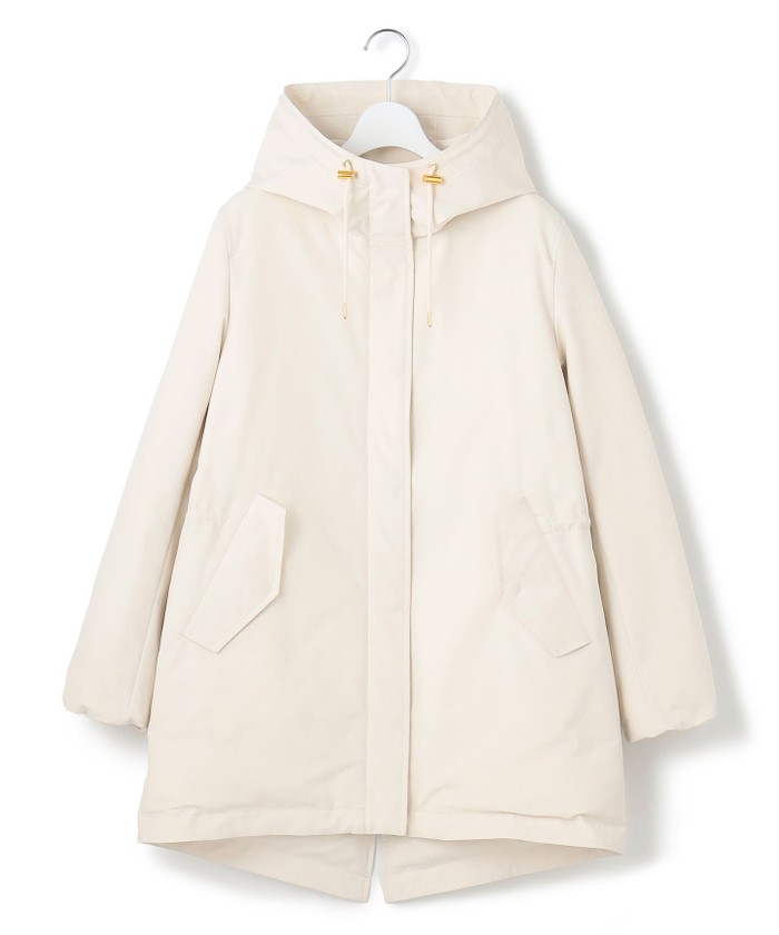 滝沢眞規子さん着用/ミリタリー ダウンコート美品 23区 【滝沢眞規子さん着用/一部店舗限定/撥水加工】ミリタリー