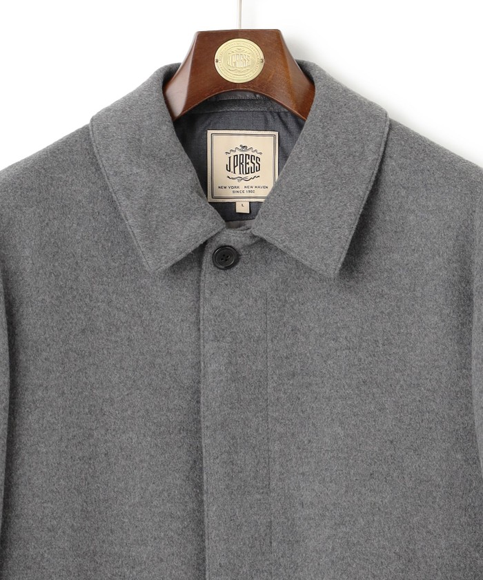 定番】ウールカシミアビーバー ドレスカーコート(507583823)｜HANKYU