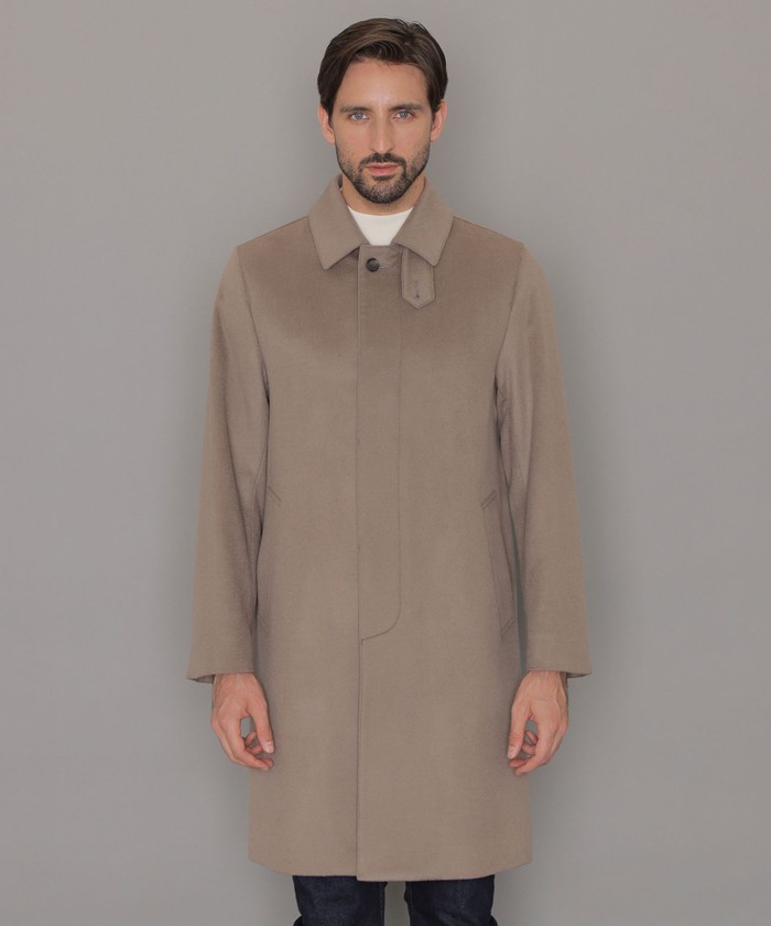 極美品マッキントッシュ DUNFORD ウールカシミヤビーバーステンカラーコート DUNFORD】ウールカシミヤビーバーステンカラーコート(506898657