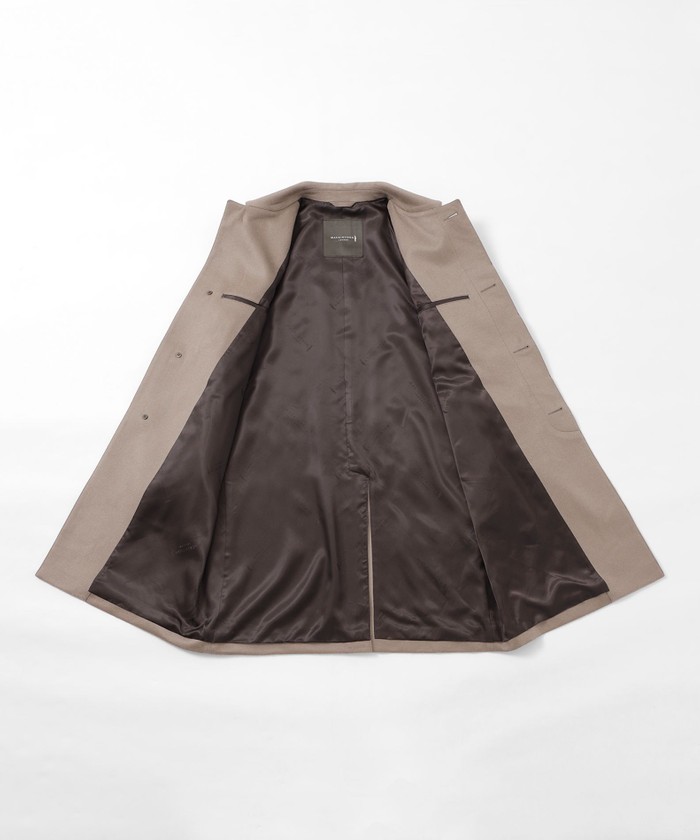 DUNFORD】ウールカシミヤビーバーステンカラーコート(506898657