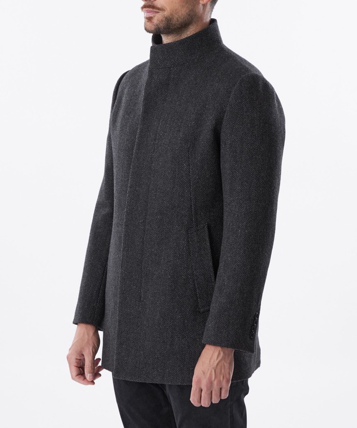 ウールスタンドミドルコート(507545765)｜HANKYU MEN'S / 阪急メンズ