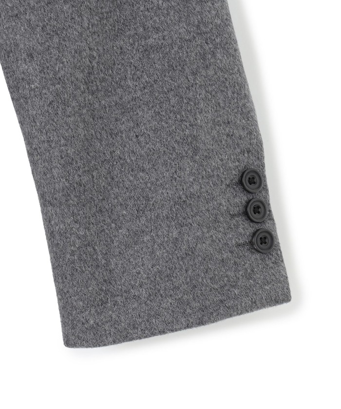 【美品】J.PRESSグレー ウールカシミヤチェスターコート ウールカシミヤリバー チェスターコート｜トゥモローランド 公式通販