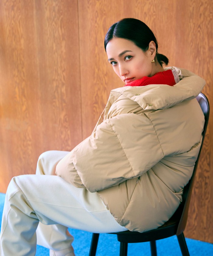 LAURIERS / ウールカシミヤバイカラーニット(507601584)｜阪急百貨店