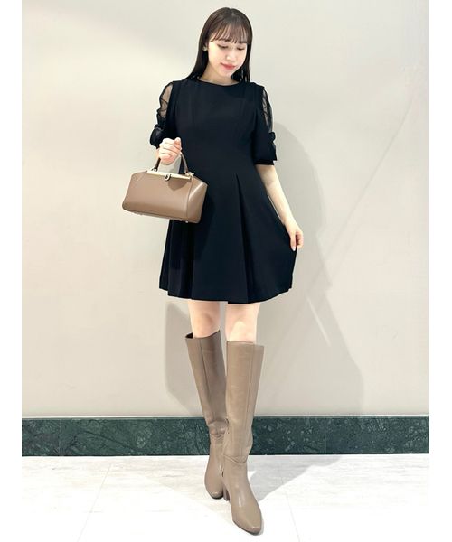 【SOLACE LONDON】 ワンショルダー ミニワンピース/関税込 シアーショルダーミニワンピース(507532125)｜阪急百貨店公式