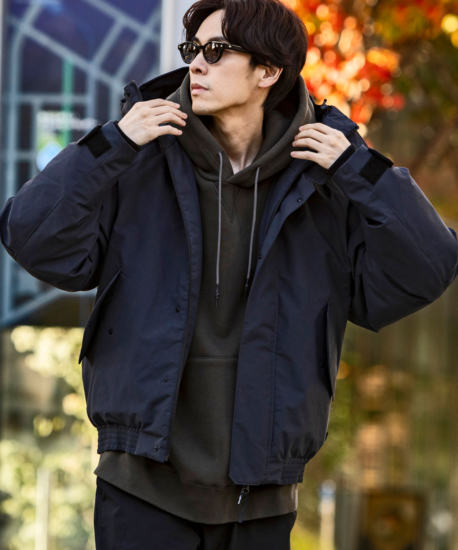 プラスフェニックス +phenix BOMBER DOWN JACKET ボマー(507609659