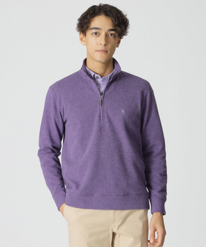 パケ柄 ダブルフェイスハーフジップ(506896082)|HANKYU MEN'S / 阪急 パケ柄 ダブルフェイスハーフジップ(506896082)|HANKYU MEN'S / 阪急