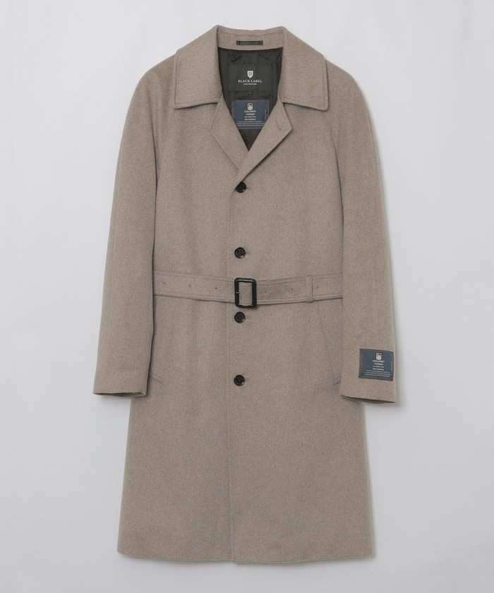 一部店舗限定】COLOMBOカシミヤベルテッドバルマカーンコート