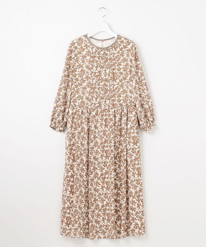 LAUREN フラワープリント ロングワンピースタグ付き新品4。 LAUREN フラワープリント ロングワンピースタグ付き新品4。 LAUREN