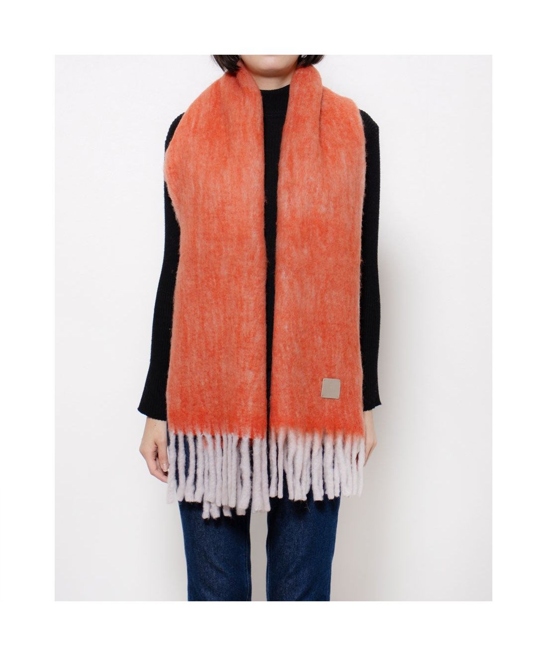 YOKE ヨーク　モヘヤ　ウール　マフラー　ストール　シャギー　マルチカラー 楽天市場】ウール混 シャギー マフラー レディース 大きい