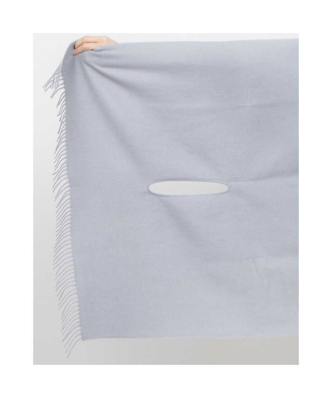 ウール100% 無地ポンチョストール／大判70cm幅(506865684)｜阪急百貨店