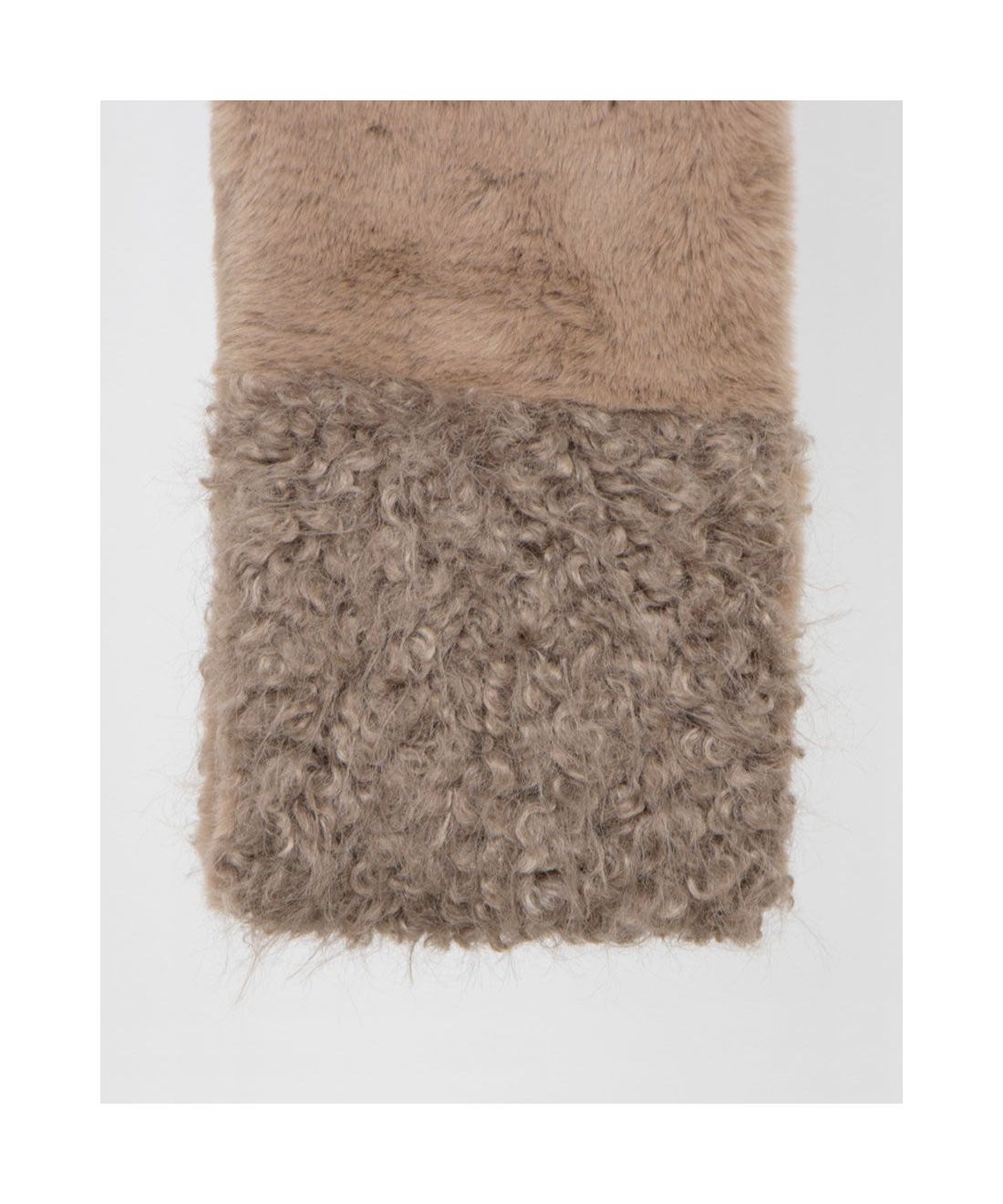 FakeFur Muffler バイカラー フェイクファーマフラー プレゼント