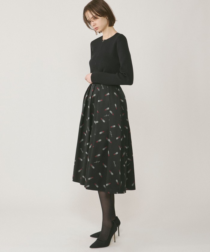リップジャガードタックスカート(507735906)｜阪急百貨店公式通販