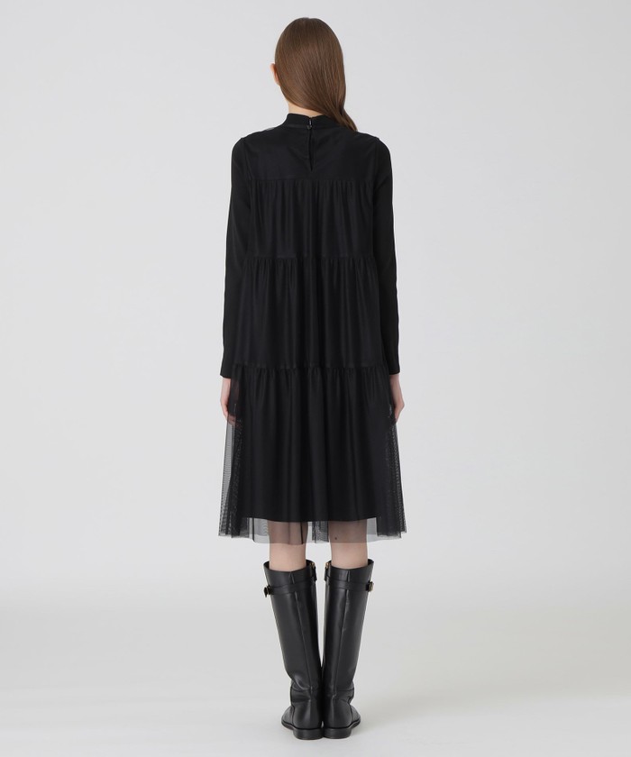 BLUE LABEL CRESTBRIDGE ソフトチュールセットドレス ソフトチュールセットドレス | ブルーレーベル・クレストブリッジ(BLUE