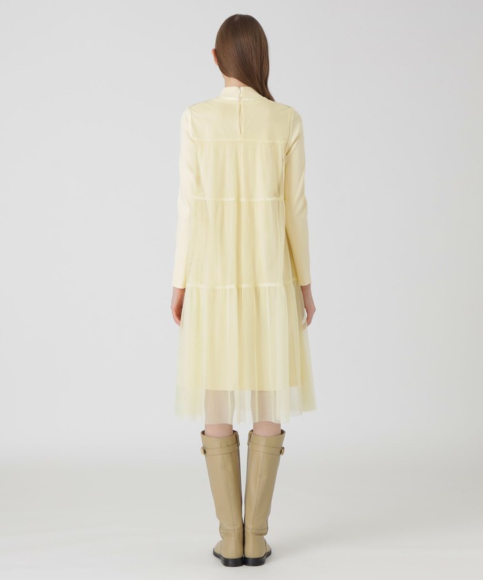 現行品✨ブルーレーベルクレストブリッジ　ソフトチュールセットドレス　イエロー ソフトチュールセットドレス(507601290)｜阪急百貨店公式通販サイト