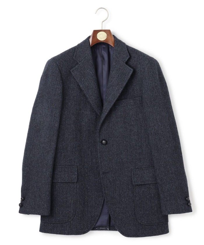 定番】LOVAT LAVEROCK TWEED ヘリンボンツイードジャケット(507744106