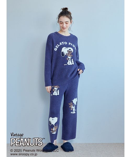 PEARLY GATES SNOOPY Peanuts ストレッチロングパンツ PEARLY GATES SNOOPY Peanuts ストレッチロングパンツ PEANUTS