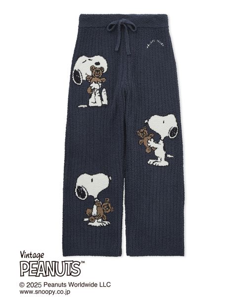 【PEANUTS】SNOOPY×BEAR ジャガードプルオーバー・ロングパンツ PEANUTS】SNOOPY×BEAR ジャガードプルオーバー(ニットプル