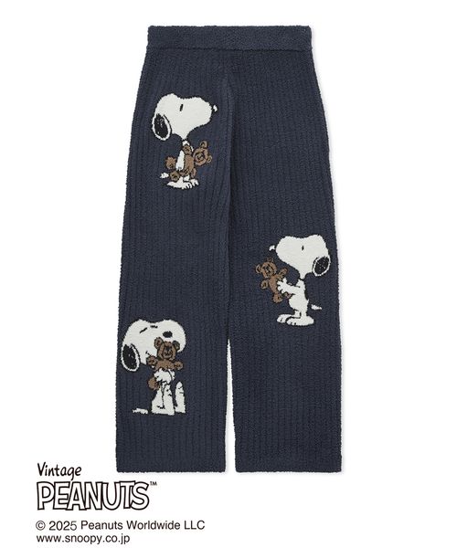 PEANUTS】SNOOPY×BEAR ジャガードロングパンツ(507769676)｜阪急