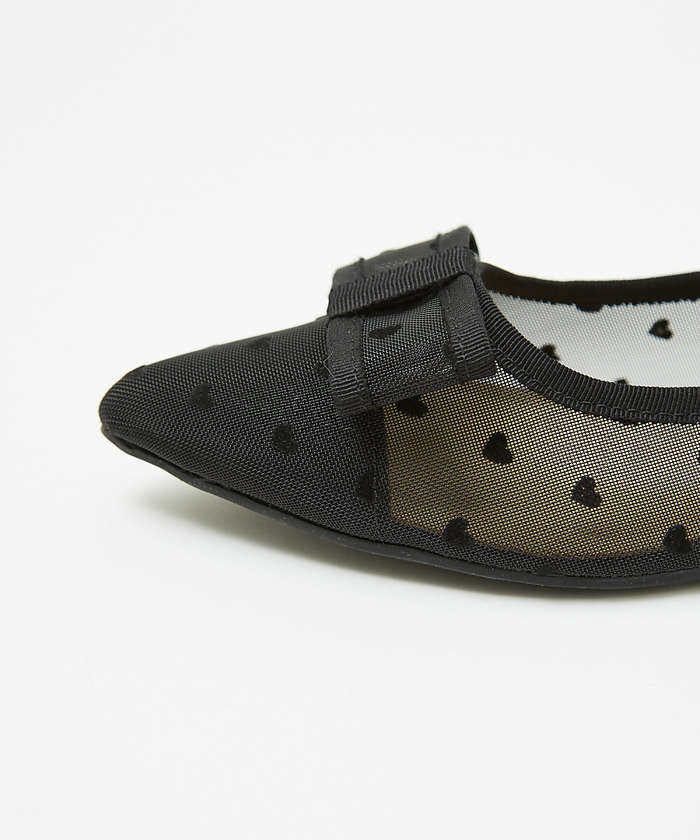 販売店舗限定】チュール フラットパンプス(507774638)｜阪急百貨店公式