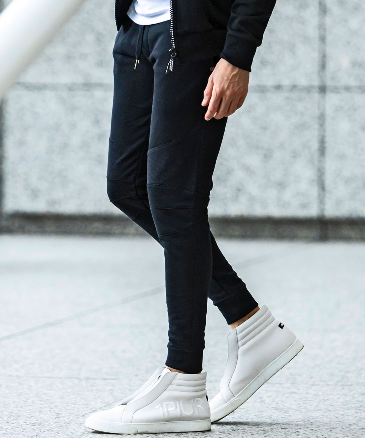 バイカースウェットジョガーパンツ(500903269)｜HANKYU MEN'S