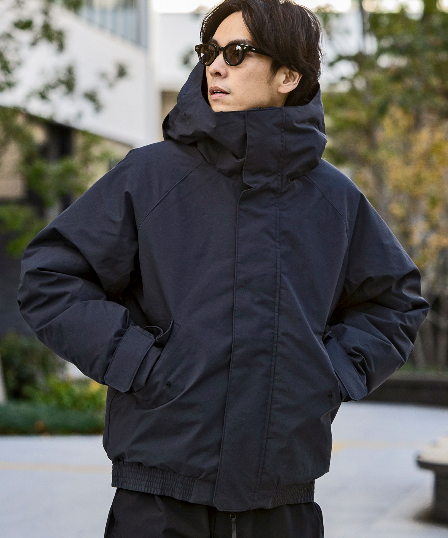 プラスフェニックス +phenix BOMBER DOWN JACKET ボマー(507609659