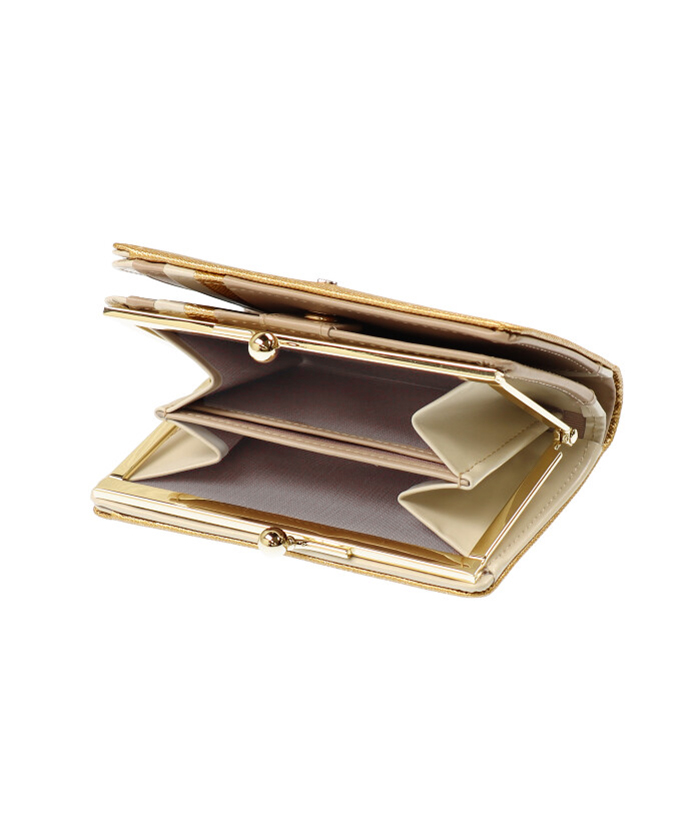 ■LANVIN■リュクサンブールブリエ 口金二つ折り財布 リュクサンブールブリエ 口金二つ折り財布(507736694)｜阪急