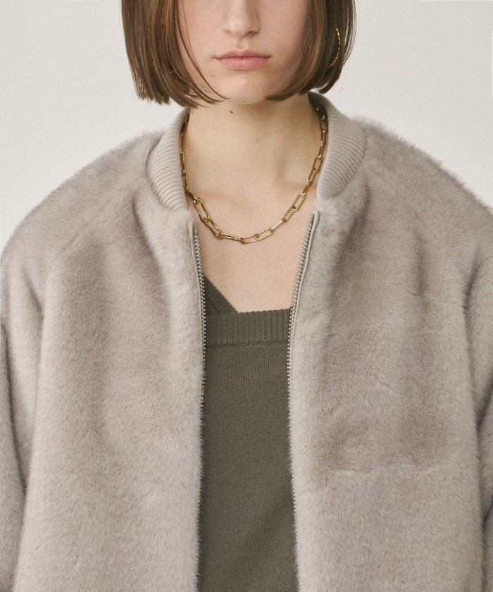 フェイクミンクファーブルゾン(507741558)｜阪急百貨店公式通販サイト